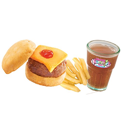 Burger Maker Toy Yummy Nummies Best Ever Burger Fries Soda Kit DIY Make Food  