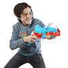 Nerf DinoSquad Tricera-Blast Blaster, Break-Open 3-Dart Loading, 12 Nerf Darts, Dart Storage, Triceratops Dinosaur Design