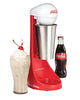 Nostalgia MLKS100COKE Coca-Cola Limited Edition Two-Speed Milkshake Maker, 16 oz, Cookie Red