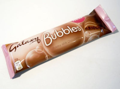 Galaxy Bubbles Milk Chocolate Bar 31g (24-pack)