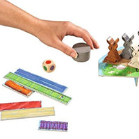 HABA Rabbit Rally - A Challenging and Fun Guessing Game for Ages 4 and Up (Made in Germany)