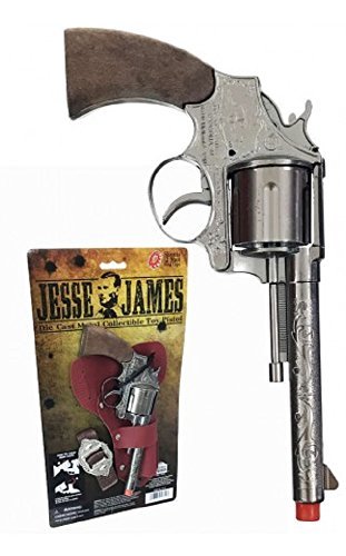 Parris Manufacturing Jesse James Pistol Holster Set Toy