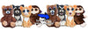 Feisty Pets: Sammy Suckerpunch- Adorable 8.5" Plush Stuffed Dog That Turns Feisty With A Squeeze