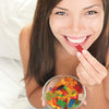 Nostalgia GCM600 Electric Giant Gummy Bear, Fish and Worm Maker Try with your own CBD Oil, Pink