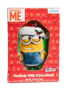 Merry Christmas, Despicable Me Christmas Minions Hollow Milk Chocolate Figure.