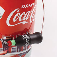 Nostalgia ICMP400COKE Coca-Cola Ice Cream Maker, 4-Quart, Coke Red
