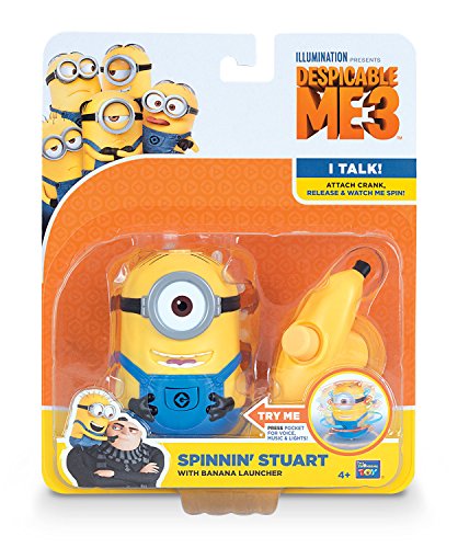 Despicable Me Stuart The Spinning Minion Toy Lucky Penny Shop