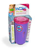 Wow Cup for Kids Original 360 Sippy Cup, Purple with Pnk Lid, 9 oz