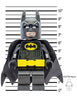 LEGO 9009327 Batman Movie Batman Minifigure Light Up Alarm Clock