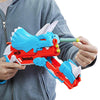 Nerf DinoSquad Tricera-Blast Blaster, Break-Open 3-Dart Loading, 12 Nerf Darts, Dart Storage, Triceratops Dinosaur Design