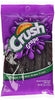 Grape Crush Licorice Twists - Made with Real Grape Crush! 5oz (4 Packs)