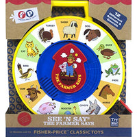 Fisher Price Classic Farmer Says See 'n Say