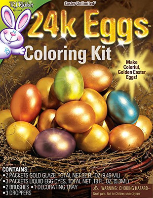 24 Karat Easter Egg Coloring Kit