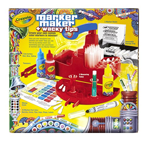 CRAYOLA MARKER MAKER Kit + Wacky Tips Make Your Own Markers - NOT COMPLETE  $14.99 - PicClick