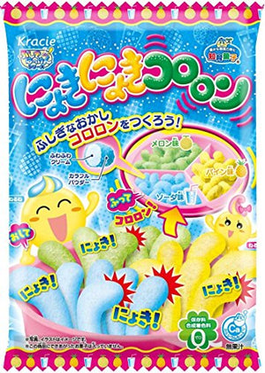 New Release 2016 Nyoki Nyoki Kororon Soda&Melon&Pineapple Flavor DIY Gummy Candy Kit happy kitchen