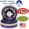 Crazy Aaron's Thinking Putty Mini Tins "Winter Wonderland" White Glitter, "North Star" Glow in the Dark & "Rudolph's Nose" Red Glitter Holiday (Christmas) Gift Set Bundle - 3 Pack (Limited Edition)