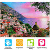 Jigsaw Puzzles for Adults 1000 Piece Puzzle Romantic Positano Seaside Town Scene Puzzles Challenging Puzzle Game
