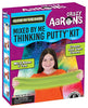 Crazy Aaron's Thinking Putty for Kids - DIY Special Effects Putty Kit - Glow-in-The-Dark, Sparkle, Heat-Sensitive - Includes Colored Pencils and Instructional Mat - Never Dries Out