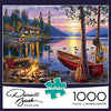 Buffalo Games - Darrell Bush - Canoe Lake - 1000 Piece Jigsaw Puzzle