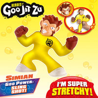 Heroes of Goo Jit Zu - 3 Pack of Super Stretchy Action Figures - Simian, Silverback, Pantaro by Simple Joy Toys