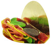 Raindrops Gummy Candy Taco with 23 Gummy Candies in a Taco Shell