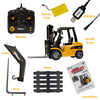 Top Race Jumbo Remote Control RC Forklift Construction Toys (TR-216)