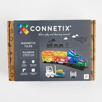 CONNETIX Rainbow Transport Pack, 50 Pieces
