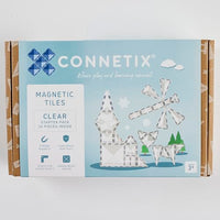 CONNETIX Clear Starter Pack, 34 Pieces