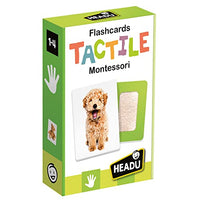 HEADU Tactile Flash Cards Montessori, Educational Toys for Boys and Girls Ages 1-4 Years Old, Toddler Learning Toys, Teacher Homeschool Supplies, Birthday