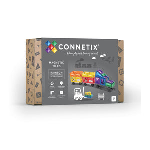 CONNETIX Rainbow Transport Pack, 50 Pieces