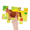 HEADU Tactile Puzzle Montessori Farm, Educational Toys for Boys and Girls Ages 1-99 Years Old, Toddler Learning Toys, Teacher Homeschool Supplies, Birthday