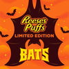 Reese's Puffs Bats, Chocolatey Peanut Butter Cereal, Kids Breakfast Cereal, Halloween Edition, Made with Whole Grain, 11.5 oz