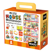 Headu My Little House Montessori, Educational Toys for Boys and Girls Ages 2-5 Years Old, Toddler Learning Toys, Teacher Homeschool Supplies, Birthday