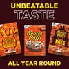 Reese's Puffs Bats, Chocolatey Peanut Butter Cereal, Kids Breakfast Cereal, Halloween Edition, Made with Whole Grain, 11.5 oz