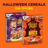 Reese's Puffs Bats, Chocolatey Peanut Butter Cereal, Kids Breakfast Cereal, Halloween Edition, Made with Whole Grain, 11.5 oz