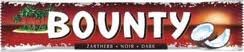 Bounty Dark Chocolate Bars 9 Pack 257g