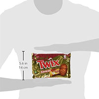 Twix 6 Piece Santa Shaped Candy Bars (Pack of 2)