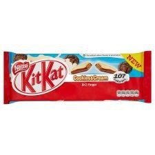 Kit Kat 2 Finger Cookies & Cream 8 Pack 166.4G