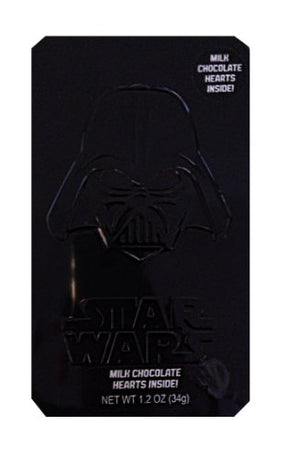 Star Wars Valentine Milk Chocolate with Hearts Inside Tin Gift