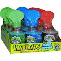Impact Confections Warheads Sour Dippers 3 Flavors - 12ct Box