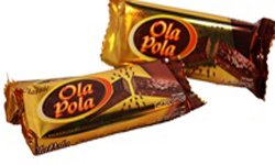 Ola Pola - Chocolate cover wafers  20 Bars