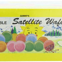 Gerrit's Satellite Wafers, Filled with  Assorted Candy Beads, 10.5 Oz.  240-Count Boxes (Pack of 2)