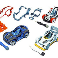 Modarri 3 Pack (S1,X1,T1) Build Your Car Kit Toy Set - Ultimate Toy Car: Make Your Own Car Toy - For Thousands of Designs - Real Steering and Suspension - Educational Take Apart Toy Vehicle