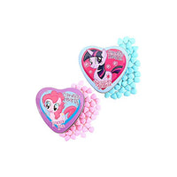 Boston America My Little Pony Friendship Hearts Rainbow Dash, Pinkie Pie & Twilight Sparkle 18 Candy Tins