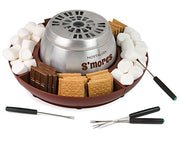 Nostalgia LSM400 Indoor Electric Stainless Steel S'mores Maker