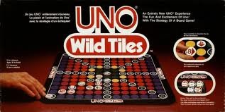 UNO Wild Tiles Vintage Game