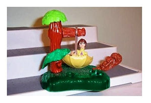 McDonalds Happy Meal Disney Tarzan Movie Jane Flipping Figuring with Base #6 2000