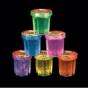 Fun Express Mini Clear Glitter Putty - Fun Birthday Party Favors for Kids (4 Dozen)