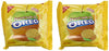Nabisco, Oreo, Limited Edition, Caramel Apple Creme Golden Sandwich Cookie, 12.2oz Bag (Pack of 2)