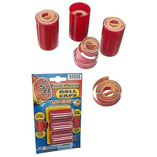 TinToyArcade Super Bang Roll Cap Refill Package (Single Package Shoots 1800 Shots)